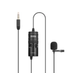 Boya BY-M1 Pro Auxiliary Omnidirectional Lavalier Condenser Microphone (20 Ft Cable)