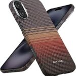 Pitaka MagEZ Tactile Woven Case 6 For Apple iPhone 16 Pro Max - Sunset