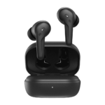 Moxedo True Wireless Earbuds S5 Bluetooth 5.4 ENC Technology 7 Hours Playing Time 300 mAh Charging Case with Built-in 4 Powerful Microphones (Black)