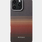 Pitaka MagEZ Tactile Woven Case 6 For Apple iPhone 16 Pro - Sunset