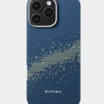 Pitaka MagEZ Tactile Woven Case 6 For Apple iPhone 16 Pro / KI1601PMYG - Milky Way Galaxy