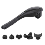 Renpho Rechargeable Handheld Massager, Black - EM2016CBK