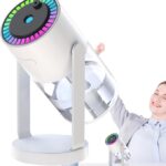 Star Projector with Humidifier, Large Area Humidifier, Quiet Air Humidifier, Oil Diffuser & Night Light, Convenient Mist Humidifier for Family, Bedroom, Home