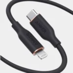Anker PowerLine III Flow USB-C to Lightning 1.8m Bendable Cable A8663H11 - Midnight Black