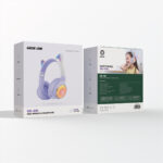 Green Lion GL-400 Kids Wireless Headphone - Purple - Image 2
