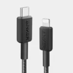 Anker 322 USB-C to Lightning Cable | 6ft | A81B6H11 - Black