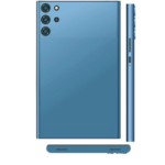 Smartberry 10.1 -Inch Smart Tablet BPAD12 ULTRA Android 13 Tablet With 512GB Storage and 8GB RAM Quad Core Wi-Fi With Keyboard and Gift Set - BlUE