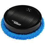 Automatic floor cleaning robot with electric mop, cordless