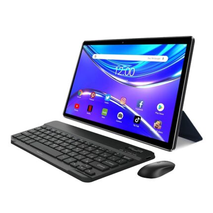 Air Tab U25 Pro, 10.1 Inch FHD Display, Android 13, 16GB RAM, 1TB ROM, 13MP, 30MP Camera, 10000mAh Battery, Arabic Keyboard And Mouse With Pen, 3D Glass, Kids Watch, Bluetooth Headset, Android Tablet