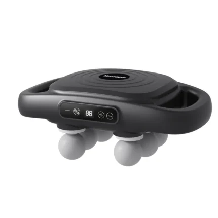 Six-Head Fascia Gun for Muscle Massage, a Deep Tissue Percussion Massager, a Handheld Body And Back Muscle Massage Gun.