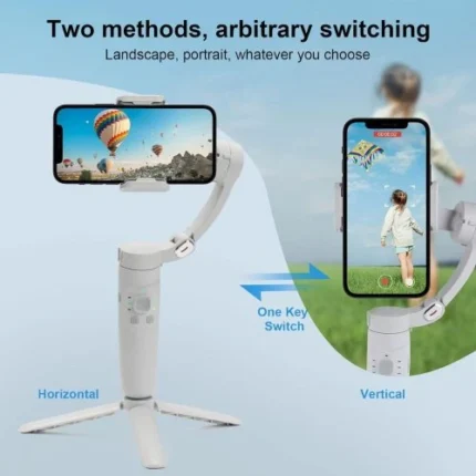 Admos 3-Axis Gimbal Stabilizer (AY-504) White