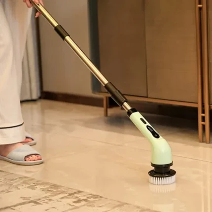 Multifunctional Electric Cleaning Brush - 9-in-1 Cordless Power Spin Scrubber, Household Cleaning Gadget