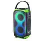 Admos SoundBoom Portable Bluetooth Speaker 60W LED Lights Black Qatar