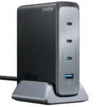 Anker Prime 4-Ports 240W GaN Desktop Charger A2342211 Black – Desktop Charger with Power Delivery Qatar