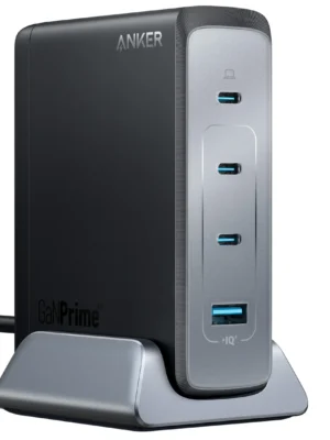 Anker Prime 4-Ports 240W GaN Desktop Charger A2342211 Black – Desktop Charger with Power Delivery Qatar