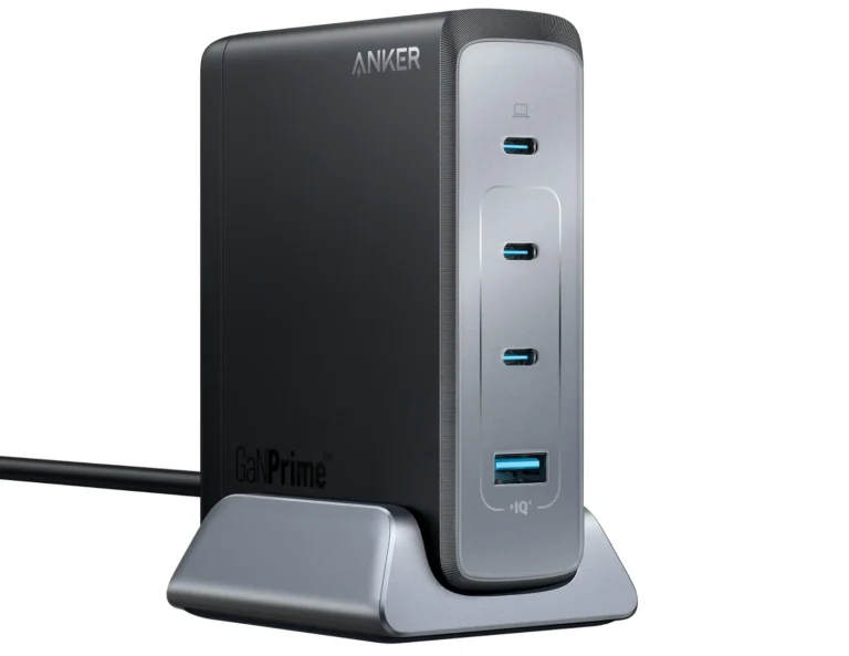 Anker Prime 4-Ports 240W GaN Desktop Charger A2342211 Black – Desktop Charger with Power Delivery Qatar
