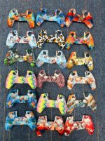 1pc Game Protective Cover Soft Silicone, Non Slip, Water Transfer Printing Design, Enhanced Gaming Operation Feel - Image 3