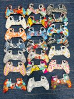 1pc Game Protective Cover Soft Silicone, Non Slip, Water Transfer Printing Design, Enhanced Gaming Operation Feel - Image 4