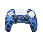 1pc Game Protective Cover Soft Silicone, Non Slip, Water Transfer Printing Design, Enhanced Gaming Operation Feel