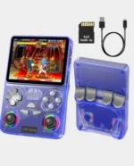 J36 Ultra Handheld Gaming Console Purple – 8 Core, 1GB RAM, 64GB Storage, 3.5-inch IPS LCD in Qatar