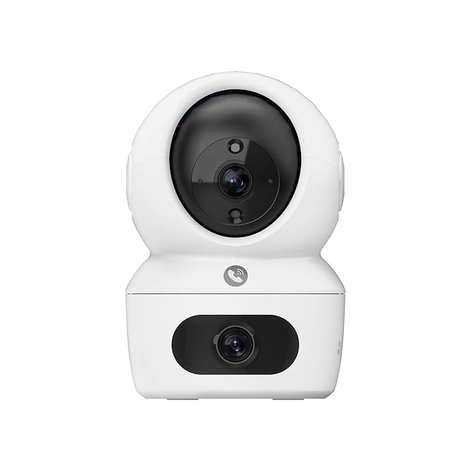 EZVIZ H7c Dual 2K Pan & Tilt Wi-Fi Camera with dual-lens panoramic view and AI smart detection