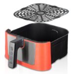 RAF Digital Air Fryer, 1800W 9L Large Capacity Smart Digital Stainless Steel Home Use Touch Screen Air Fryer (R-5352) - Image 4