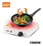 Buy electric hot plate in Qatar – Stainless Steel 1000W Title: Electric Stove Hot Plate Single Stainless Steel 1000W