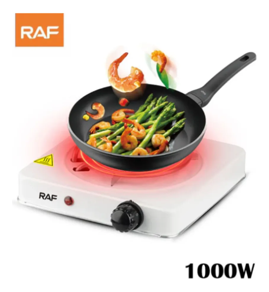 Buy electric hot plate in Qatar – Stainless Steel 1000W Title: Electric Stove Hot Plate Single Stainless Steel 1000W