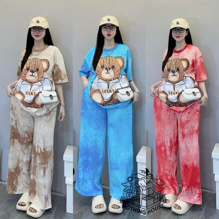 Tie Dye Set Women’s Terno Plus Size – Fashion Qata