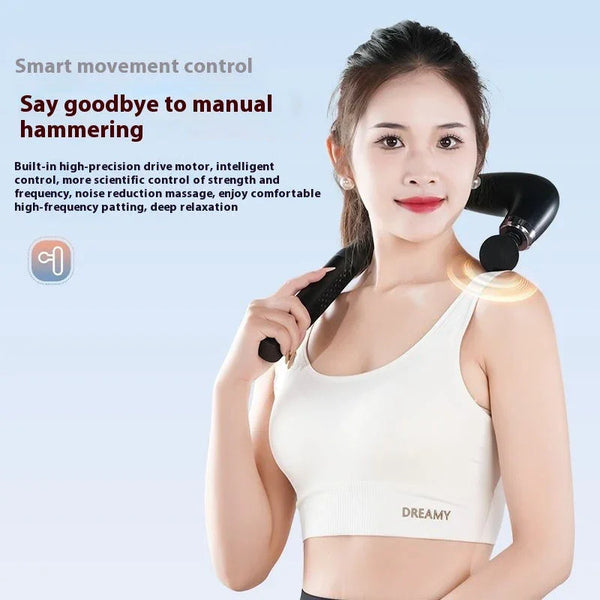 Handheld deep tissue massage gun with attachments Qatar