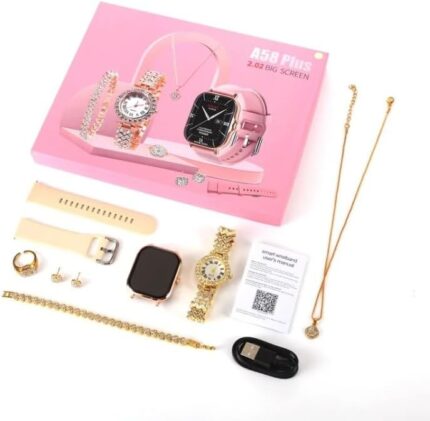 Awalor A58 Plus women smartwatch Qatar