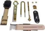 Awalor 7 in 1 set A58 plus Suit with 2 straps Earrings bracelets necklaces set BT Call 2.02inch women smartwatch - Image 2