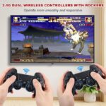 Homynest Wireless video games 20,000+ for tv gaming Retro gaming console 4k with Game Stick 1080p Plug Video Game & Play TV Video Game Set for 2 player with 9Emulator for Kids & Old School Station - Image 3