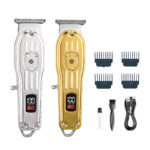 Professional Cordless Rechargeable Hair Clippers Hair Clipper Electric Rechargeable Best Hair Trimmer - Image 2