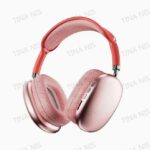 P9 Pro Max Wireless Headphone Bluetooth 5.0 Stereo Sound with Mic Foldable Over-Ear Headset - PINK