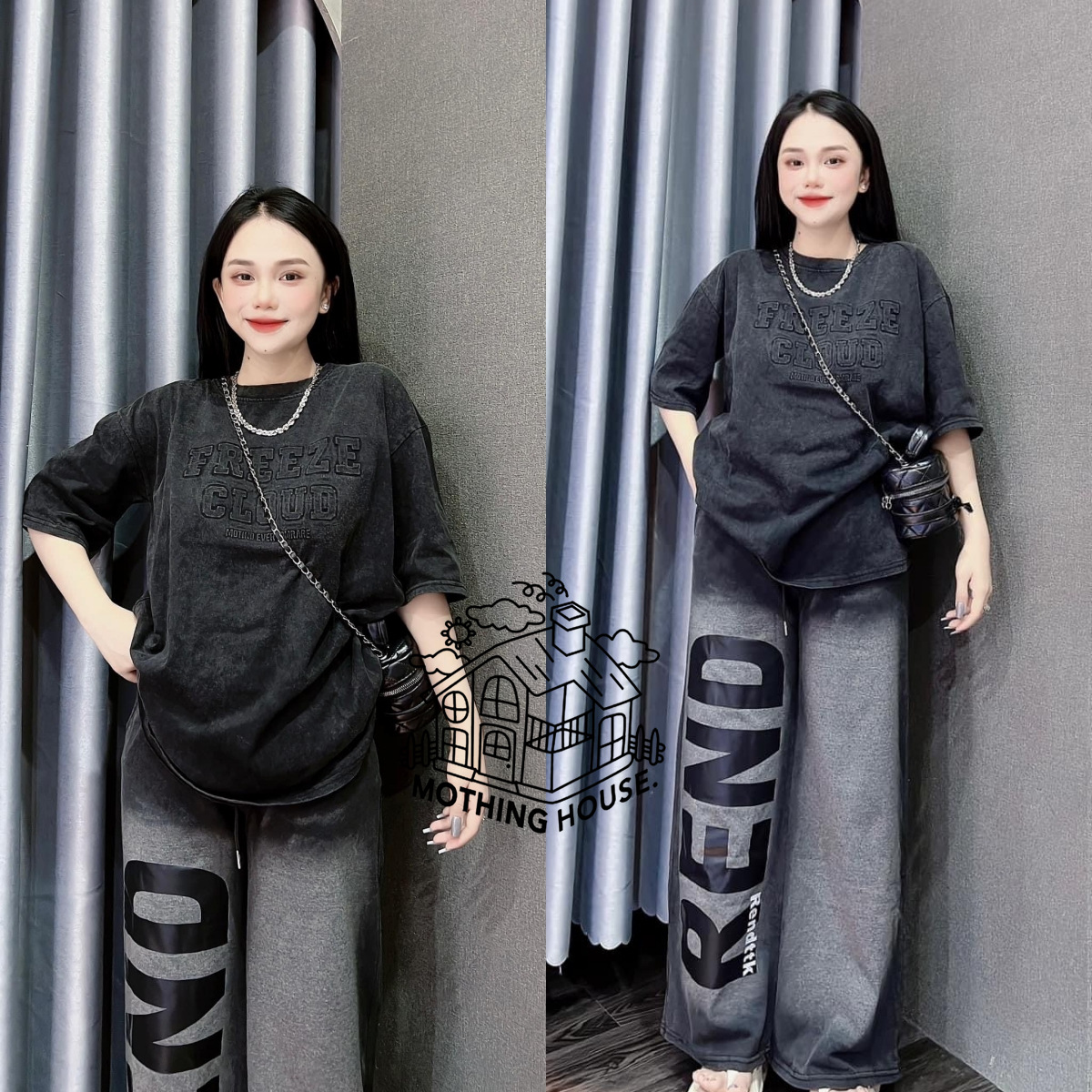 WhatsApp Image 2026-02-24 at 3.03.42 PM Women's Summer Fashion Sports Suit Loose Knitting Y2K Short-Sleeved Slim-Fit T-Shirt Two Piece Set - Image 1