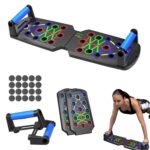 Push Up Board Strength Training Chest Arm Exercise Floor Stand for Men Women