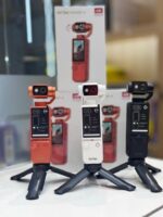 Air Tab Pocket 4K Ultra HD Action Camera | 180° Manual Flip Lens, Long-Lasting Battery, 5MP Camera with Built-in Fill Light | Includes 32GB Card, Tripod, Wrist Strap, Data Cable | Compact, Durable for Vlogging, Travel, Cycling, Skiing, Audio Record - Image 2