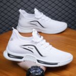 Man Shoes White Men Casual Trainer Sneakers Custom Men Tennis Running Shoes - Image 2
