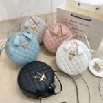 Single-Shoulder Bag, Ladies' Handbags, Korean-Style Women'Bags, Cross-Border Fashionable and Stylish Small Round Bag - Image 11