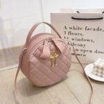 Single-Shoulder Bag, Ladies' Handbags, Korean-Style Women'Bags, Cross-Border Fashionable and Stylish Small Round Bag - Image 8