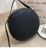 Single-Shoulder Bag, Ladies' Handbags, Korean-Style Women'Bags, Cross-Border Fashionable and Stylish Small Round Bag - Image 4