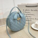 Single-Shoulder Bag, Ladies' Handbags, Korean-Style Women'Bags, Cross-Border Fashionable and Stylish Small Round Bag - Image 6