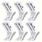 FS Round Silicone Suction Cup Non-Slip Soccer Socks