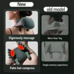 Shoulder & Neck Massager, Electric Hand-Style Massager with Heat - Image 3