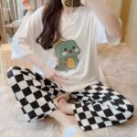 Women’s Short Sleeve Pajama Set - Image 6