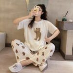Women’s Short Sleeve Pajama Set - Image 8
