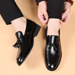 Premium Leather Slip-On Loafers - Image 2