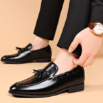 Premium Leather Slip-On Loafers - Image 4
