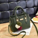 Women's Classic Satchel Bag with  Detachable Crossbody Strap - Image 2
